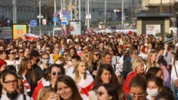 Жаночы марш у Менску, 12 верасьня.