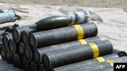 نمونه خمپاره های ضد زره که گفته می شود توسط ایران در اختیار شورشیان عراقی قرار می گیرد.