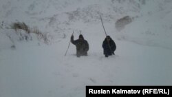 Экинчи устаны издөө иштеринен бир көрүнүш