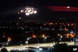 Работа украинской противовоздушной обороны над Киевом, 30 мая 2023 года