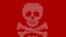 Скрыншот экрану, што дэманструе вірус «Пеця» карыстальніку