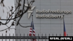 Сядзіба Радыё Свабодная Эўропа / Радыё Свабода ў Празе. Архіўнае фота