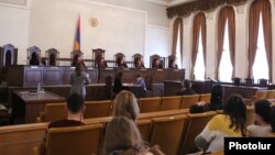 Armenia -- A Constitutional Court hearing in Yerevan, February 11, 2020.