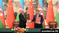 İlham Əliyev və Si Cinpin