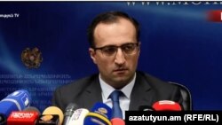 Министр здравоохранения Арсен Торосян, Ереван, 23 января 2019 г.