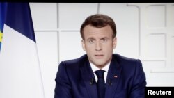 Президент Франции Эмманюэль Макрон