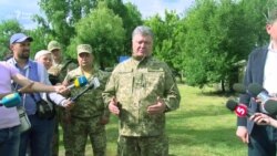 Порошенко прокоментував заяву Турчинова щодо АТО (відео)