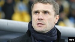 Головний тренер збірної України з футболу Сергій Ребров