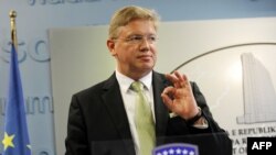 Комиссар ЕС по вопросам расширения и политики соседства Штефан Фюле