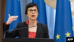 Ýewropa komissary Marta Kos (arhiw suraty)