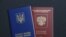 Ukrain we rus pasportlary 