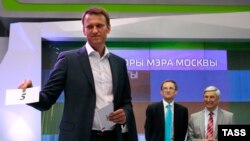 Оьрсийчоь -- Москох мэран харжамашкахь дакъалоцуш волу кандидат Навальный Алексей, Mоскох, 16Мар 2013