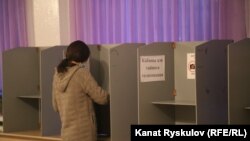 Кыргызстандын президентин шайлоо жана референдумга добуш берүү учуру. Бишкек ш. 10-январь, 2021-жыл. Иллюстрациялык сүрөт.