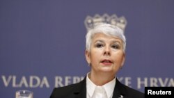 Прем’єр-міністр Хорватії Ядранка Косор 