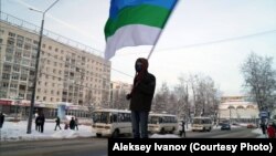 Коми активисты Алексей Иванов Навальныйны яклау чарасында