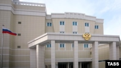 Будівля посольства Росії у Мінську