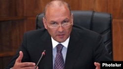 Armenia - Gagik Khachatrian, head of the State Revenue Committee.