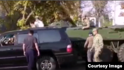 Жол кырсыгы тартылган видеодон алынган кадр.