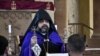 Armenia - Bishop Mkrtich Proshian, the head of the Aragatsotn Diocese of the Armenian Apostolic Church.