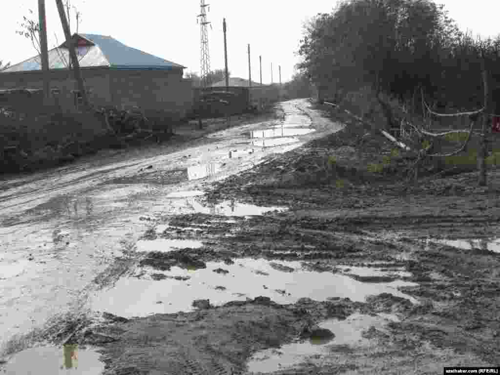Türkmengala, &quot;Täze oba&quot; daýhan birleşigi: Oba ýoly.
