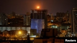 Ուկրաինա - Անօդաչու թռչող սարքի պայթյուն Կիևի երկնքում, 3-ը հունվարի, 2025թ. 