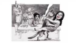 دو نخست‌وزیر در مهمانی زنانه شهره آغداشلو