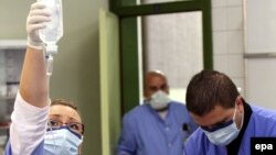 Medicinsko osoblje u bolnici u Sarajevu 