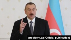 Президент Азербайджана Ильхам Алиев (архив)