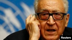 اخضر ابراهیمی روز دوشنبه در سوییس