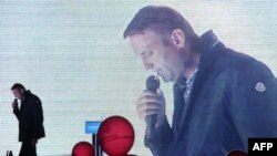 Оьрсийчоь -- Навальный Алексей кандидат санна дакъалоцуш ву Москохз мэран харжамашкахь, Марс25, 2013 