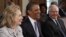 U.S. -- U.S. President Barack Obama shares a laugh with Secretary of State Hillary Clinton and Secretary of Defense Robert Gates during a meeting of the Cabinet at the White House in Washington, 03May2011