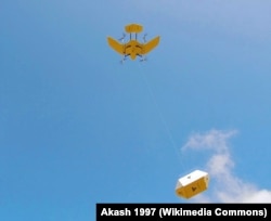 Германдык “Вингкоптер” аба мейкиндиги компаниясынын дрону Тынч океандагы Вануату жумуриятынын алыскы аралына вакцина жеткирүүдө. 2020-жылдын 4-сентябры.