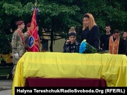 Дружина і донька загиблого