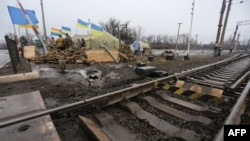 В одному з місць блокування залізниці, архівне фото