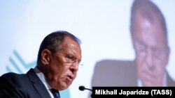 Министр иностранных дел России Сергей Лавров.