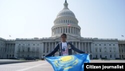 АҚШ-та жүрген қазақ студенті.  (Азаттықтың Ырыс Аманкелді есімді оқырманы жүктеген сурет).