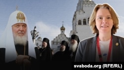 Візыт патрыярха Кірыла ў Беларусь, тэалягіня Натальля Васілевіч, ілюстрацыйны каляж 