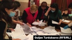 Ручной подсчет бюллетеней. 28 ноября 2021 года.