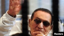 حسنی مبارک، رییس‌جمهوری پیشین مصر.