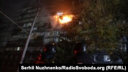 Наступствы расейскай атакі на Кіеў у ноч на 10 кастрычніка, ілюстратыўнае фота