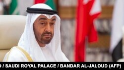 محمد بن زاید آل نهیان، ولیعهد ابوظبی در این تصویر از ماه مه در شهر مکه