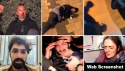 Լրագրողներ, որ տուժել են ոստիկանական գործողություններից, Թբիլիսի, 29-ը նոյեմբերի, 2024թ․