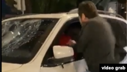 Россия - Нападение на автомобиль с армянскими госномерами, Москва, 23-24 июля, 2020 г.