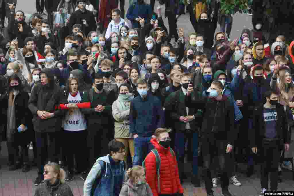 Але студенти втрималися&nbsp;&ndash; омонівці пішли