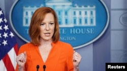 Ак үйдүн басма сөз катчысы Жен Псаки.