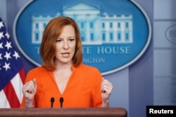 White House press secretary Jen Psaki (file photo)