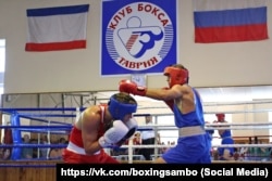 Зал у клубі боксу «Таврія» в Сімферополі, де тренувався Олександр Усик