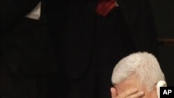 محمود عباس، رییس تشکیلات خودگردان فلسطینی در نشست مجمع عمومی سازمان ملل.