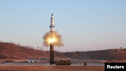 Так виглядає ракета «Пуккиксон-2», запущена в неділю у Японське море