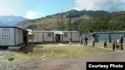 Kvaisa. South Ossetia. City school